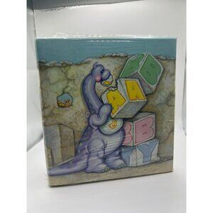 VTG Burnes Dinosaur‎ Baby Photo Album Sealed Cute Baby Brag Books 90s Dinos